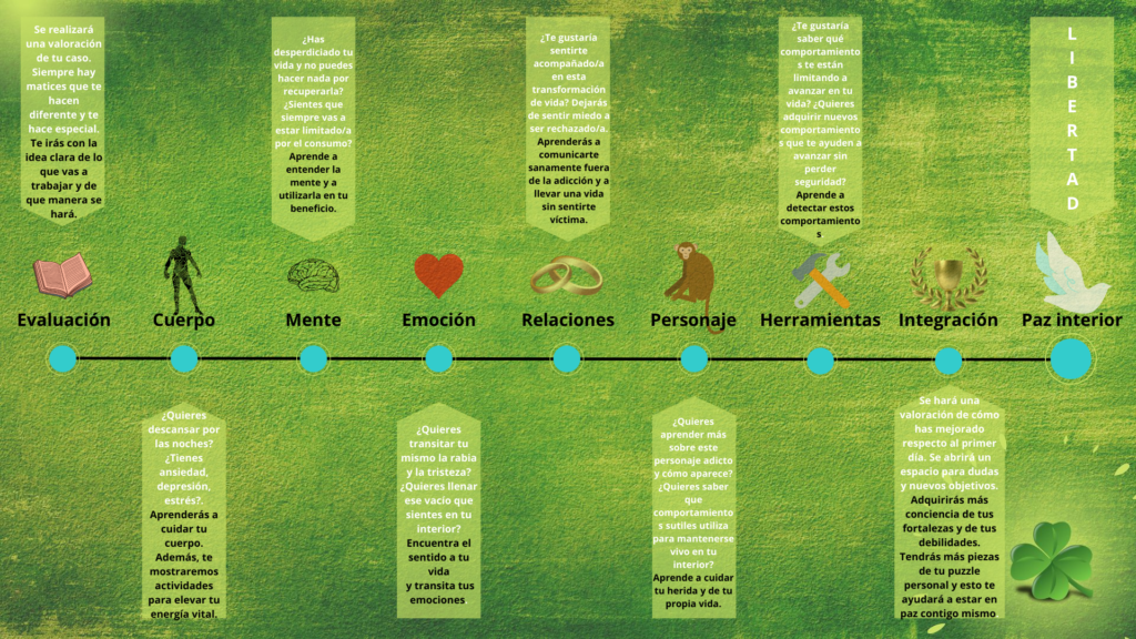 Método ALMA Vida después de la adicción Ponluzatuvida Sergio López